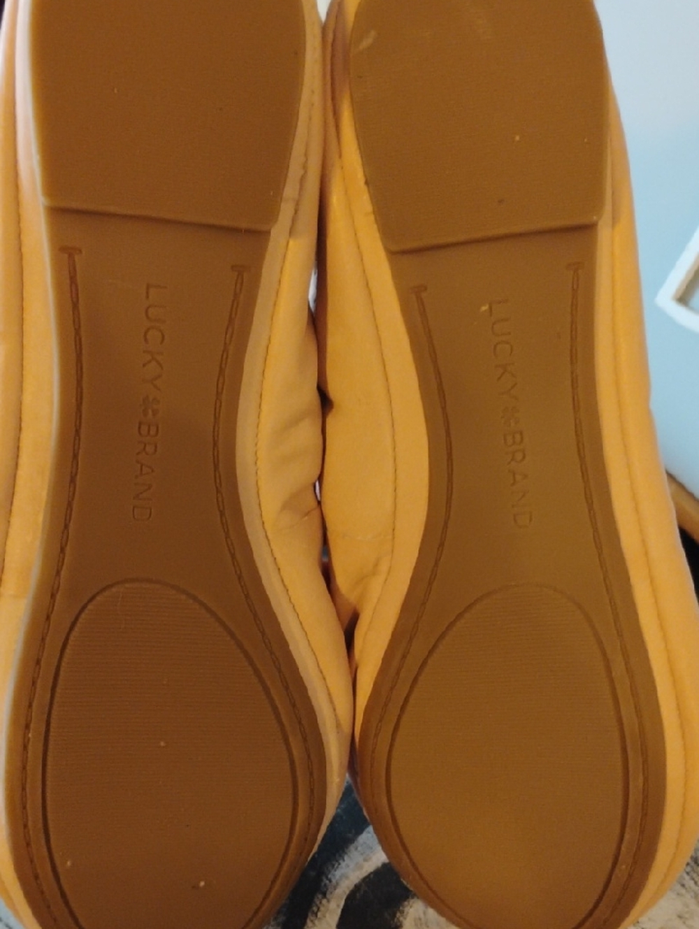 Lucky Brand Nude Ballet Flats. New - Picture 2 of 5